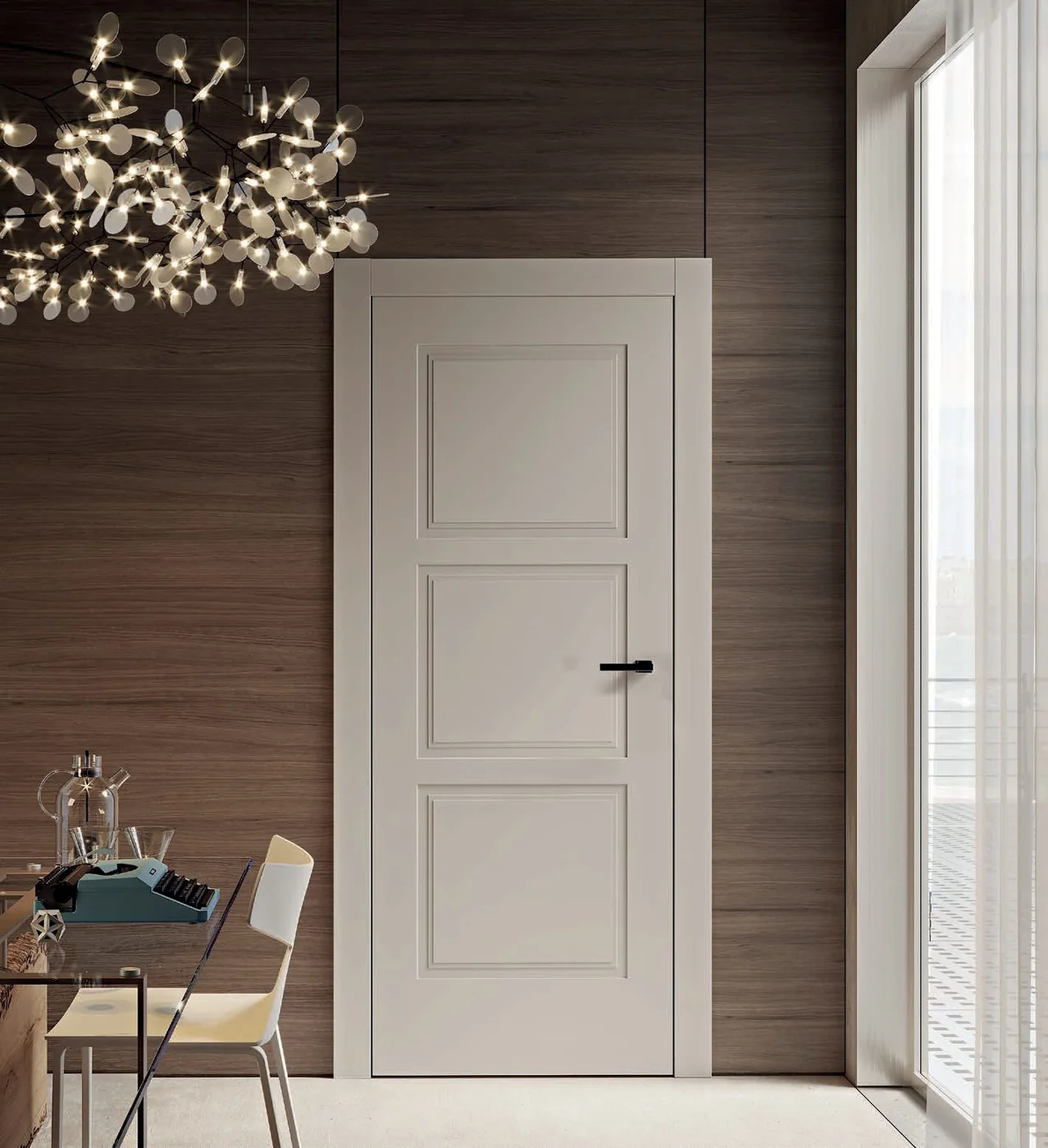 Pail Porte Globo: Puertas con paneles decorativos