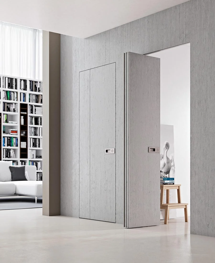 Pail Porte Rasomuro: Puertas integradas en la pared