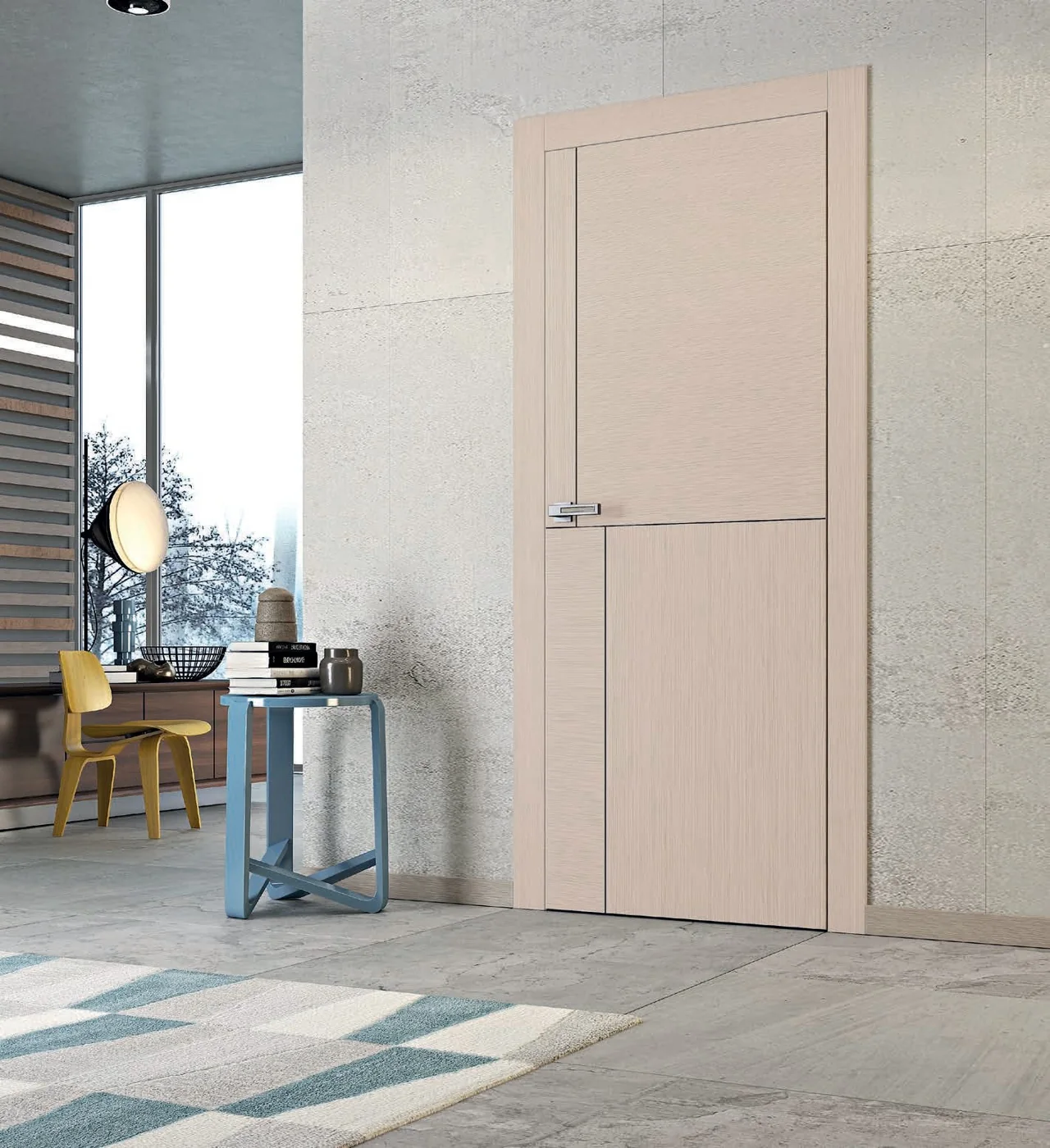 Pail Porte Tecnorovere: Puertas con acabado de madera