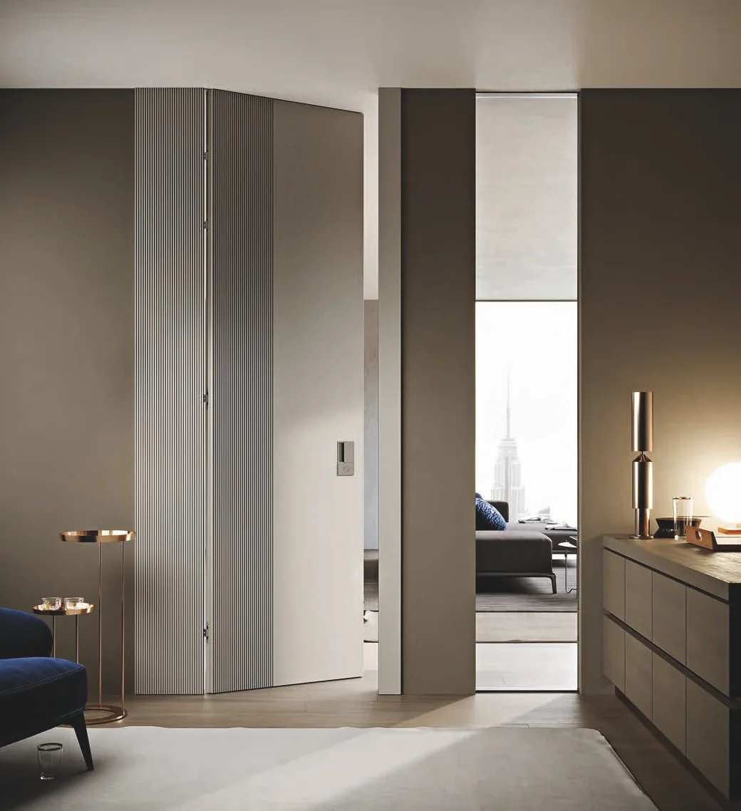 Pail Porte Tratto Vertia: Líneas verticales en relieve